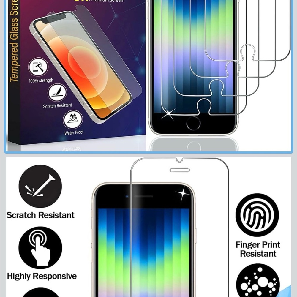 Tempered Glass Screen Protector for Smartphones - Google pixel 8 pro - Picture 4 of 4